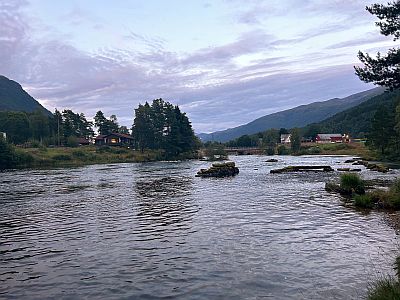 Nydeleg kveld p Nor, Eidselva