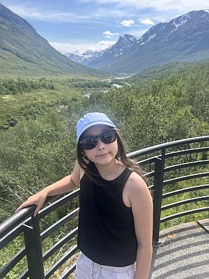 Lilly p� Norges tak