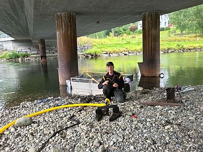 Endre riggar nytt kamera