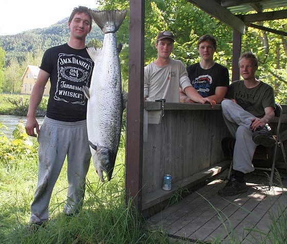 Eidselva 2012 Strste Laks Andre Vik 17kg